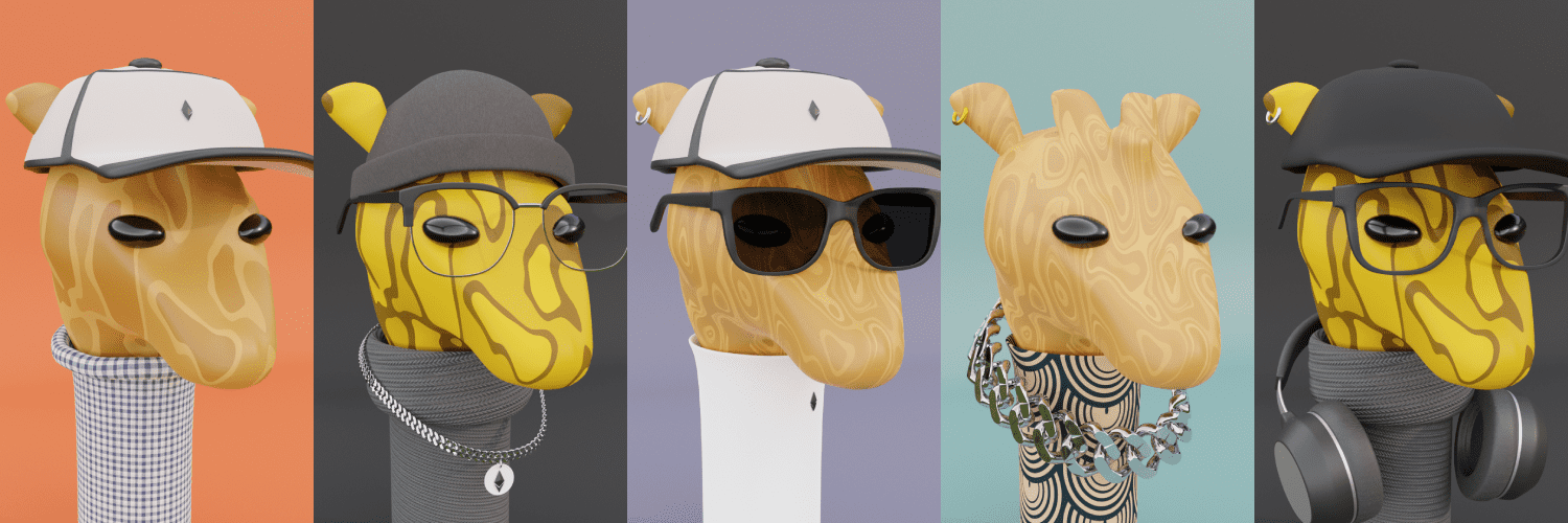 3d giraffes community nft collection